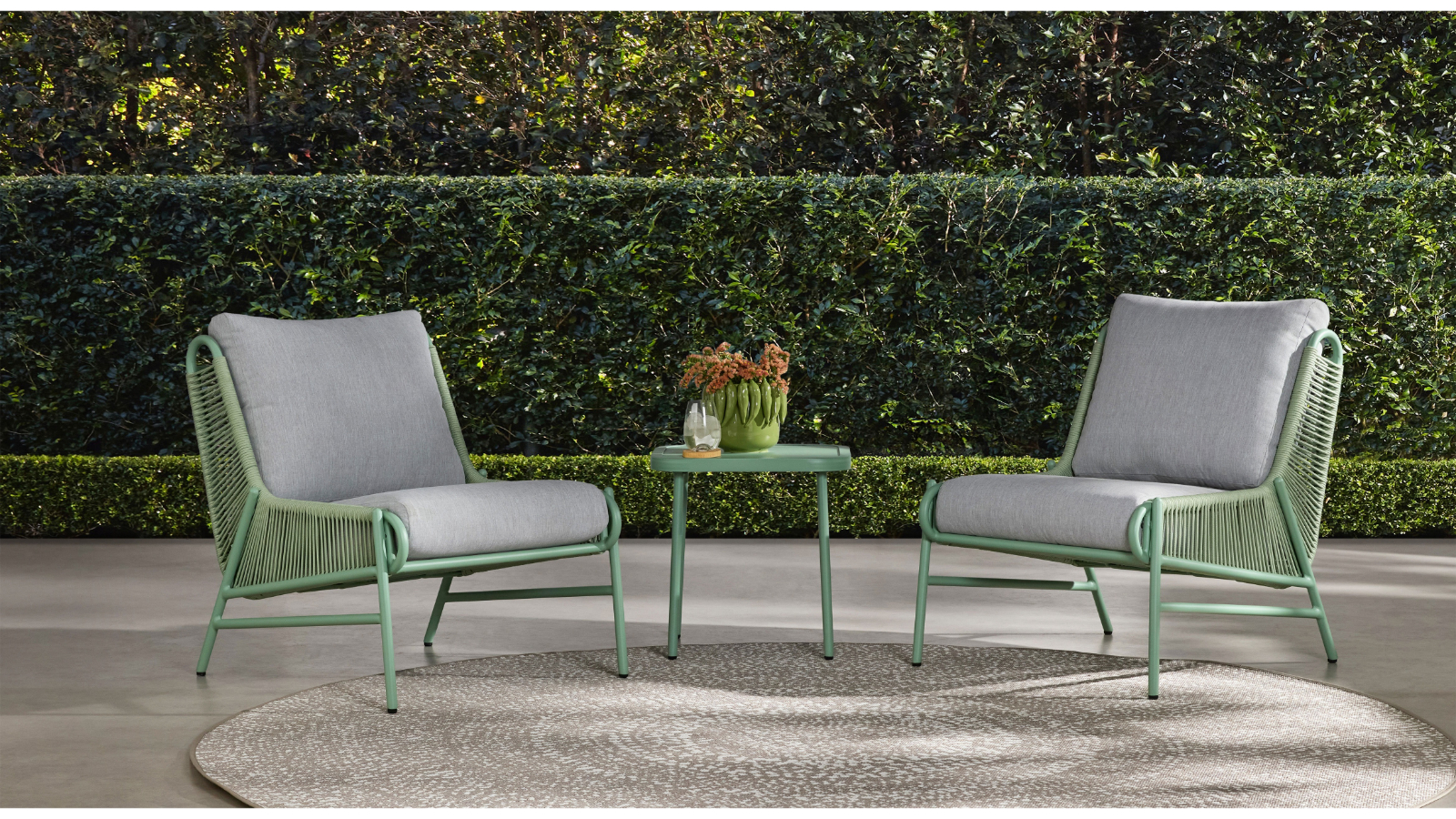 Tea Aroma 3-Piece Outdoor Chat Setting