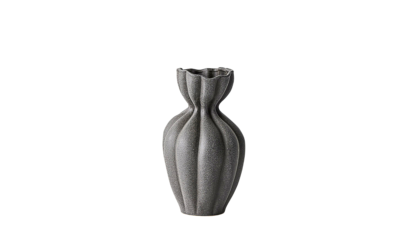 Vase Basma in Black - Medium