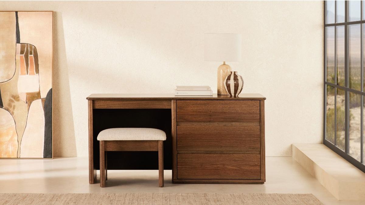 Montreal Upholstered Dresser Stool