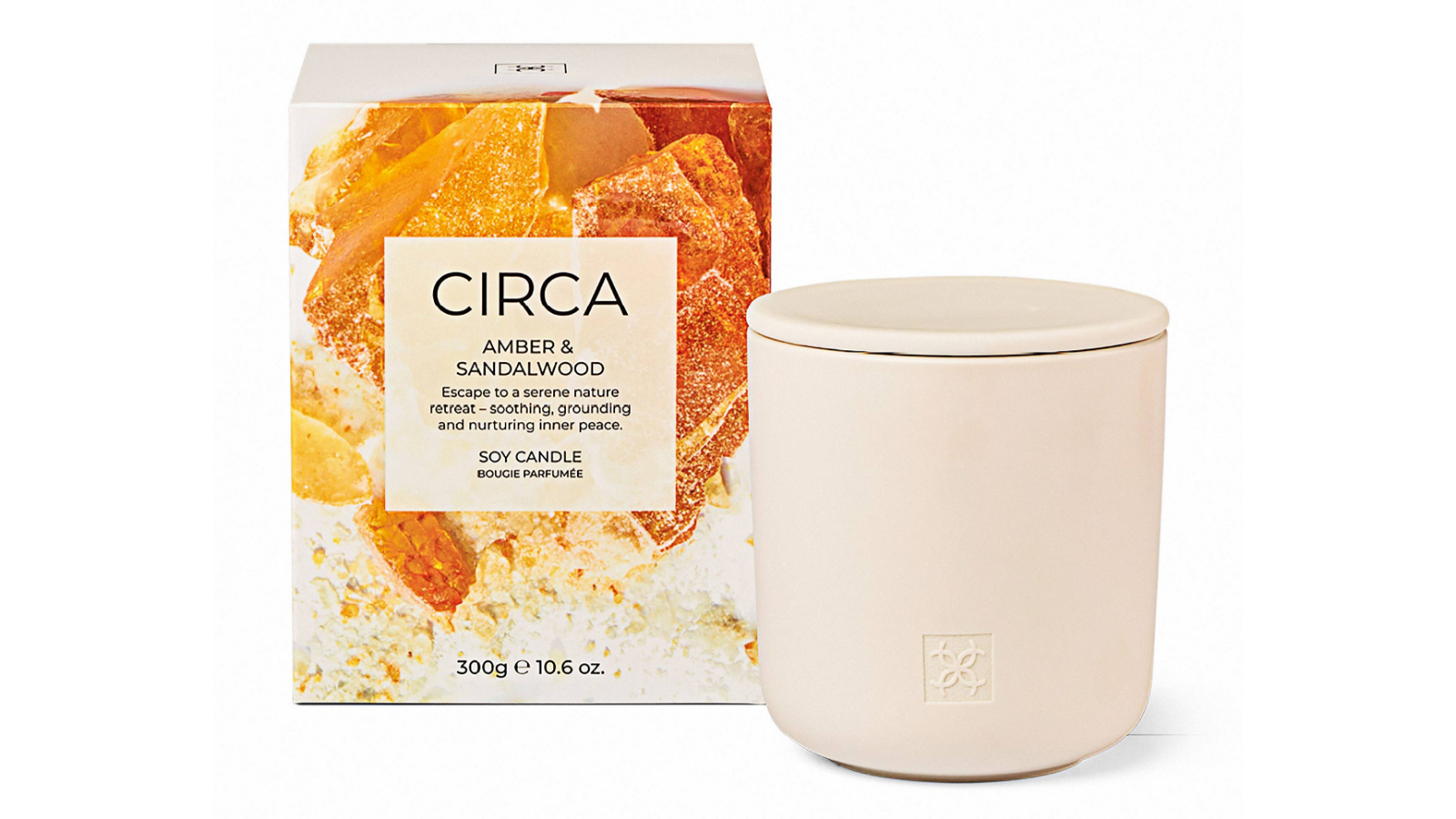 Circa Amber and Sandalwood 300g Candle