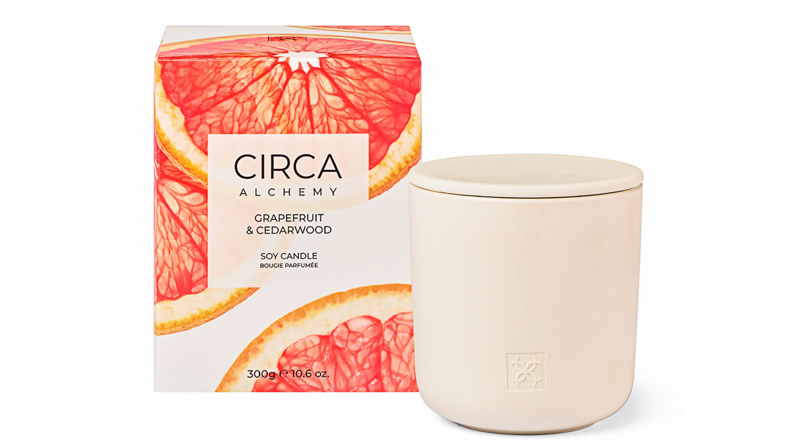 Circa Alchemy Grapefruit and Cedarwood 300g Candle