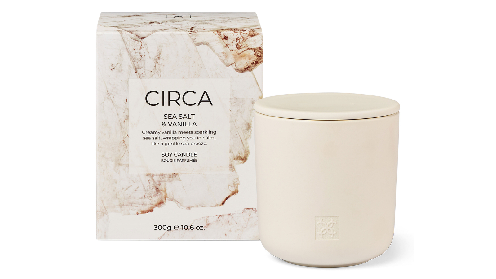 Circa Sea Salt and Vanilla 300g Candle