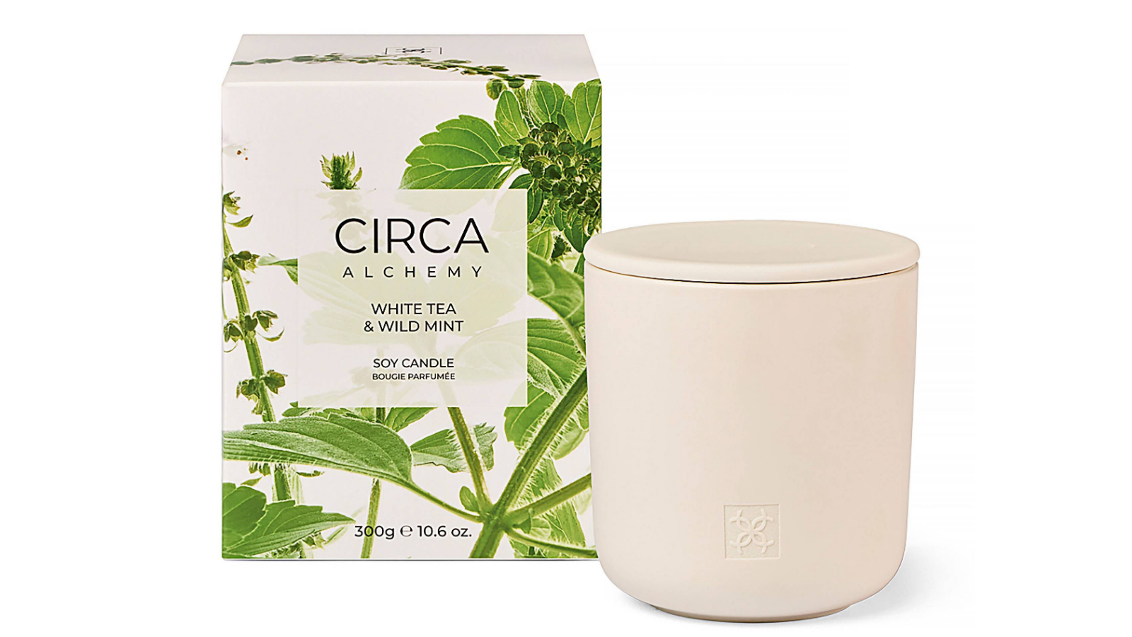 Circa Alchemy White Tea and Wild Mint 300g Candle