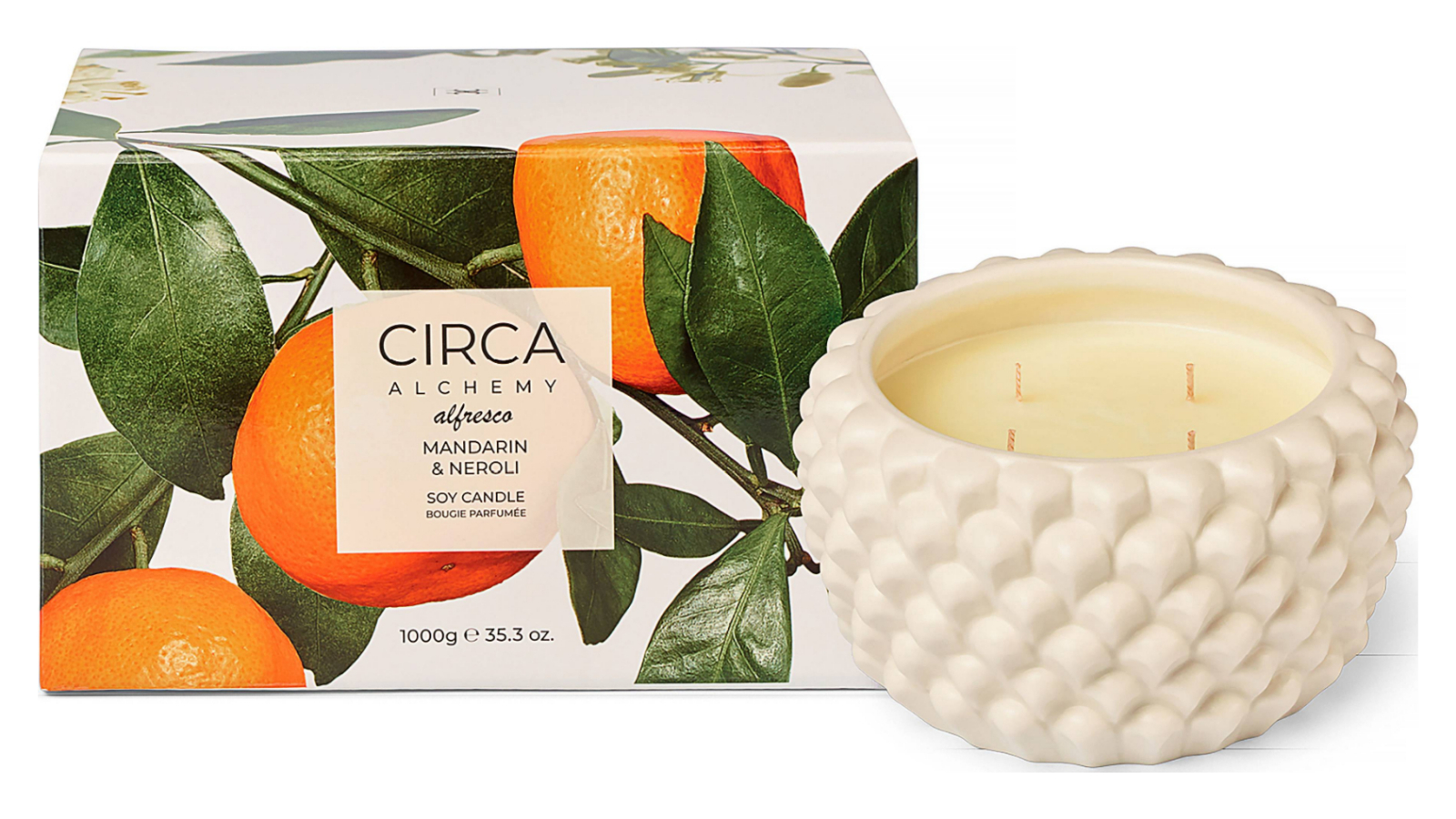Circa Alchemy Mandarin and Neroli 1kg Candle