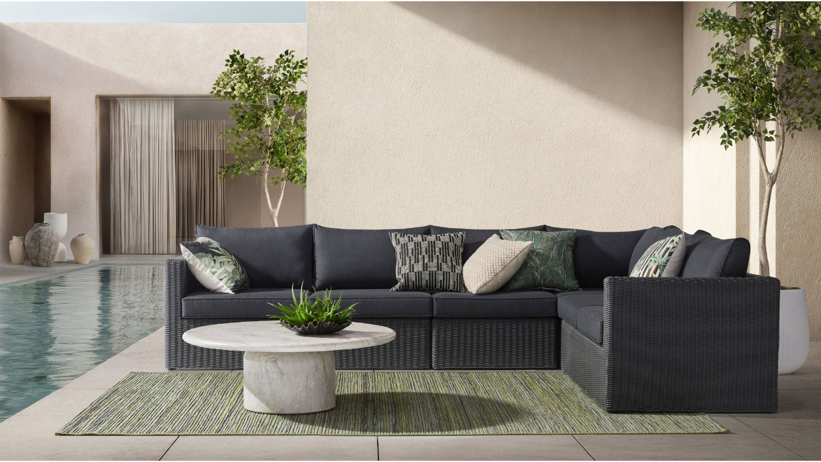 Laguna Outdoor Corner Modular Lounge