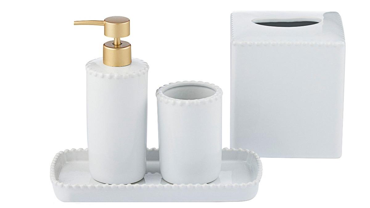 Elemental Maisey Bathroom Accessories in White
