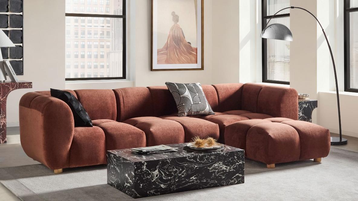 Piper 4-Piece Fabric Modular Lounge