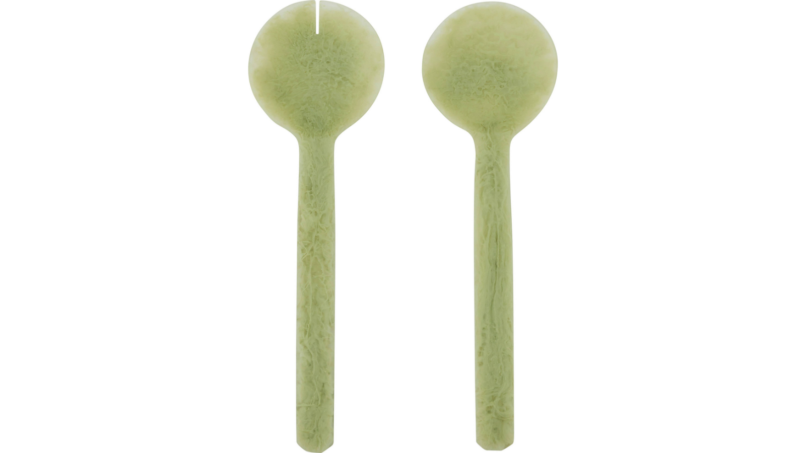 Kip Salad Servers in Pistachio