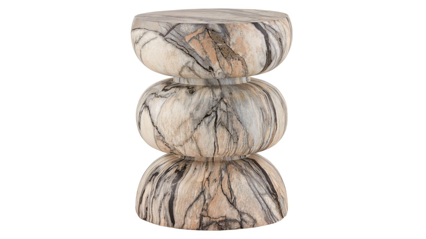 Bae Black/Brown Side Table