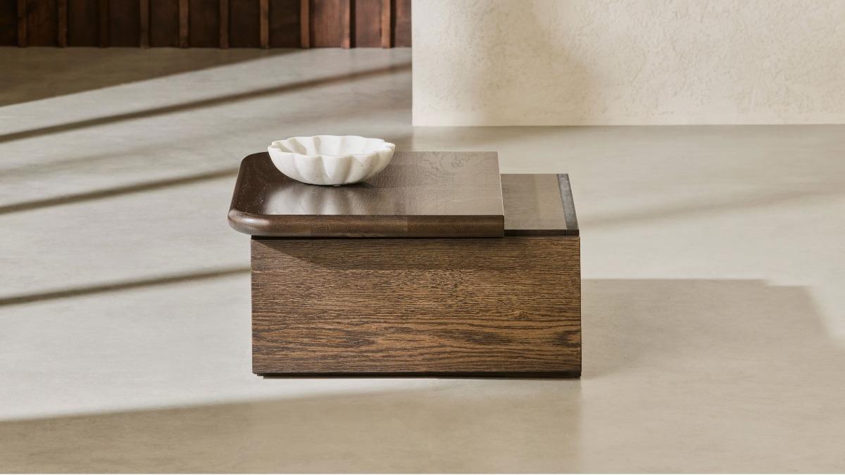 Pebble 1-Drawer Bedside Table