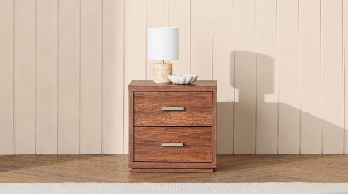 Lorde 2-Drawer Bedside Table