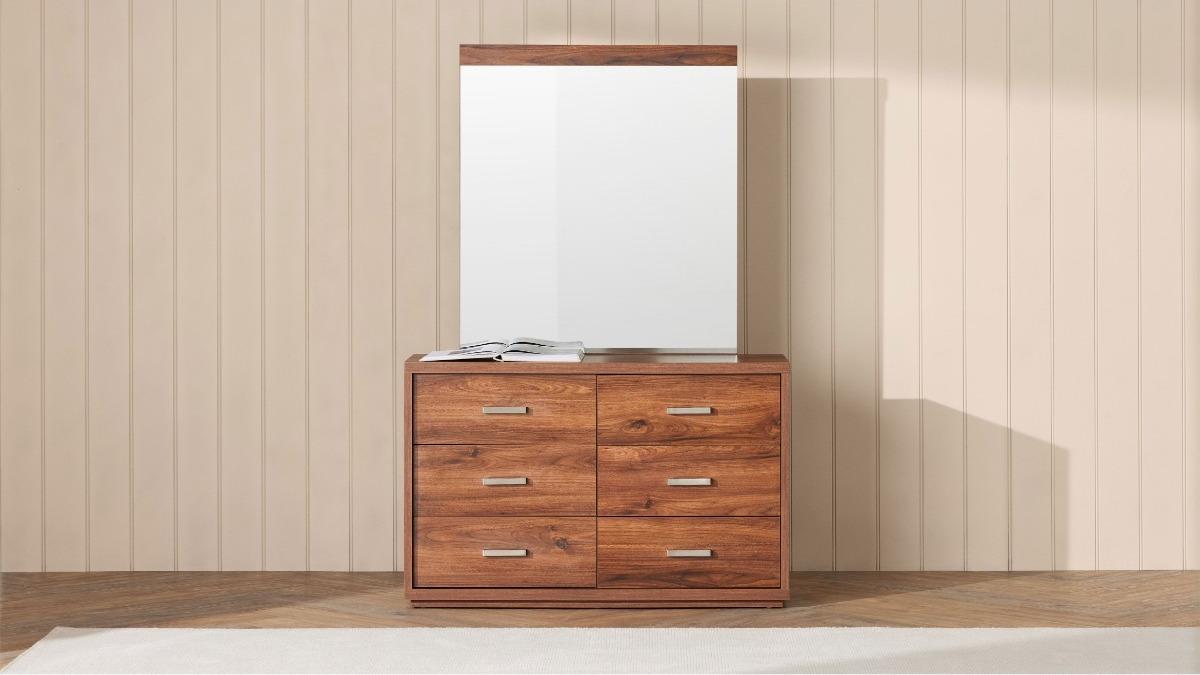 Lorde 6-Drawer Dresser Table