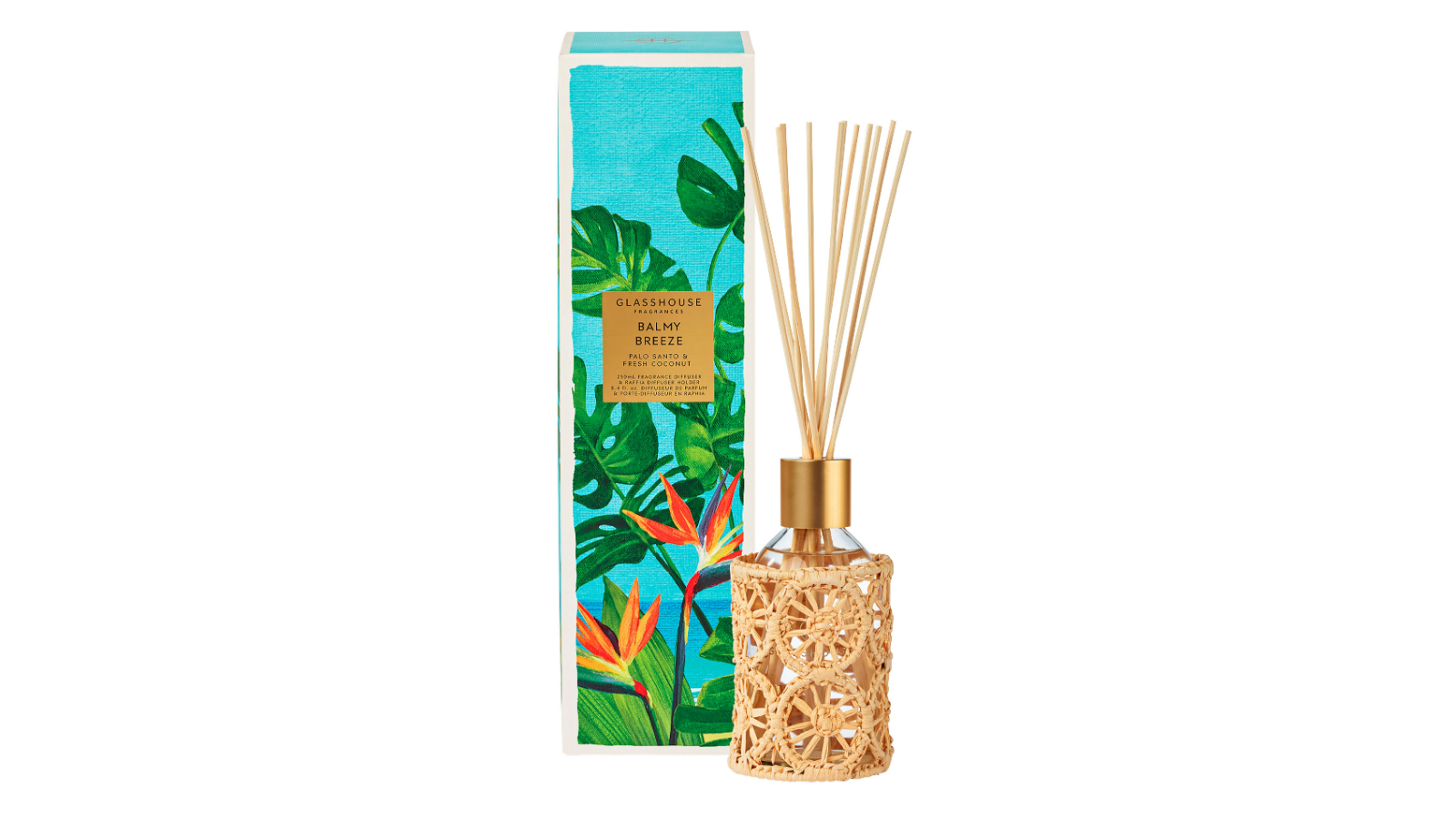 Glasshouse Limited Edition Balmy Breeze 250ml Diffuser