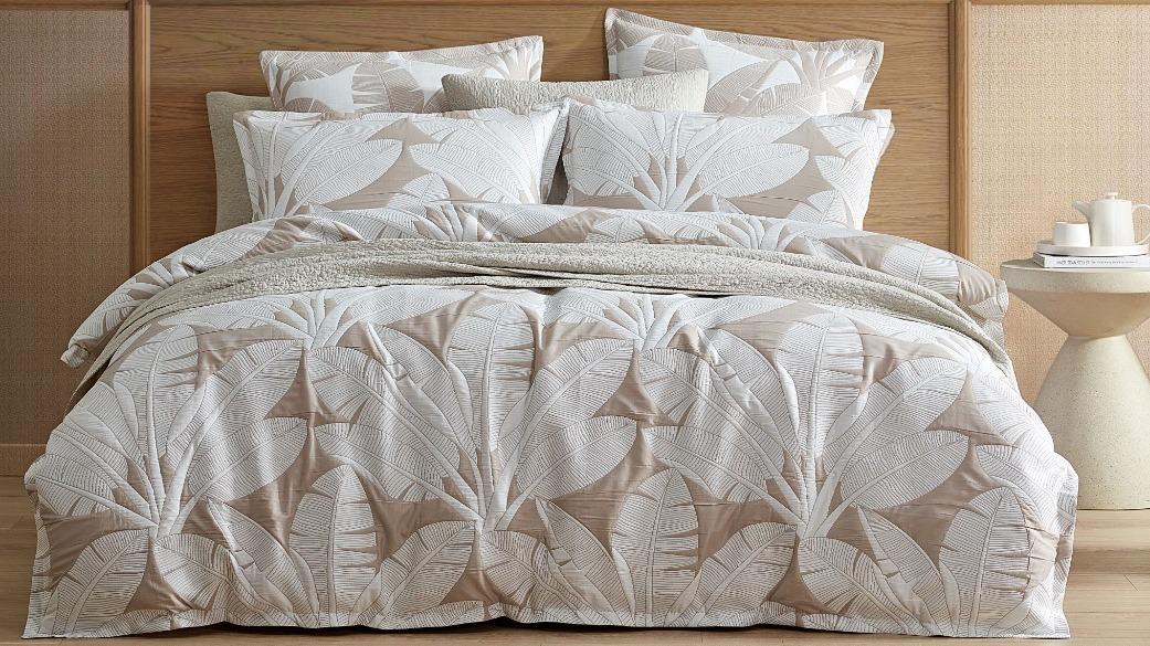 Platinum Collection Lagos Stone Quilt Cover Set