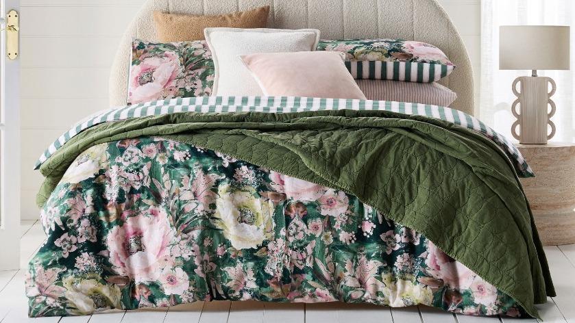 Laura Ashley Francesca Quilt Cover Set