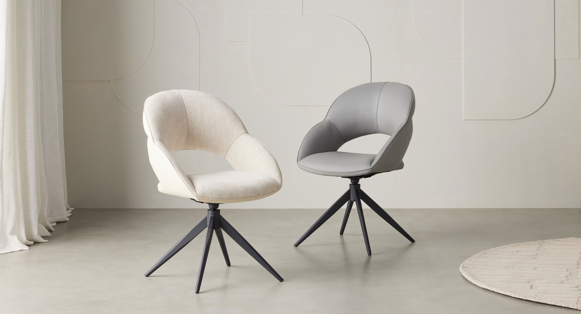 Willow Swivel Dining Chair