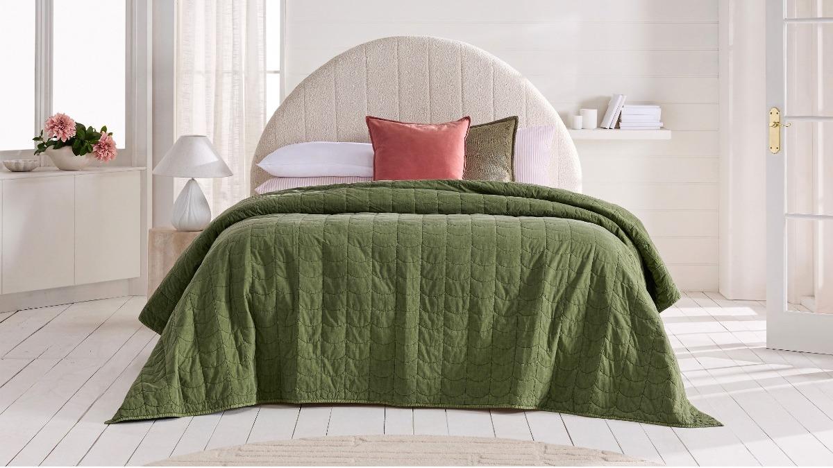 Laura Ashley Hersham Coverlet Set 