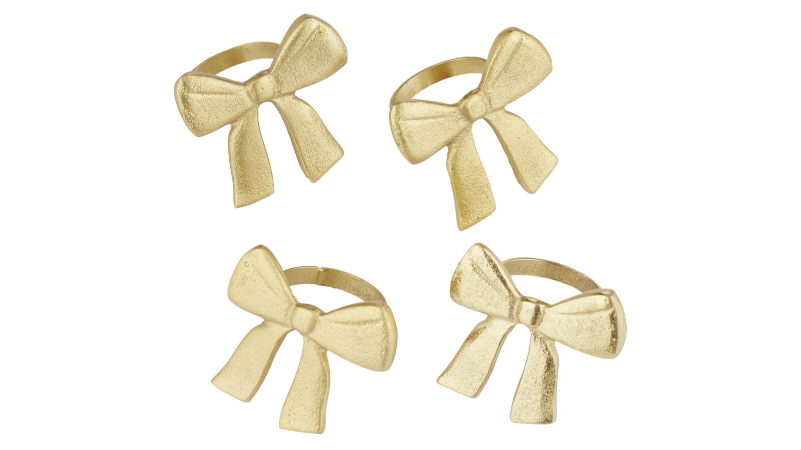 Bow Metal Napkin Ring