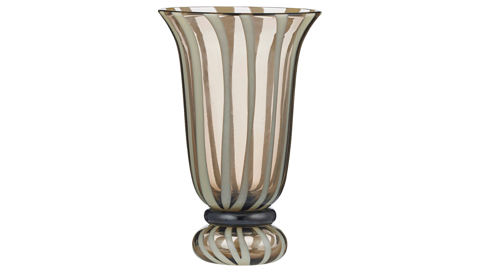 Sweeney Vase in Chocolate/Ivory