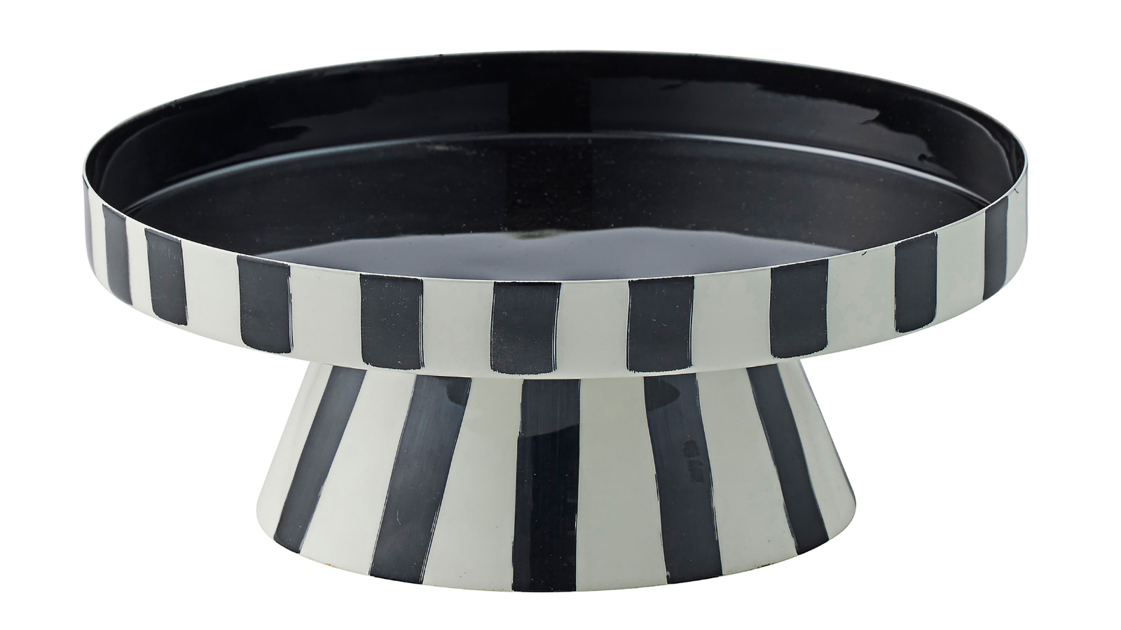 Linear Small Metal Cake Stand