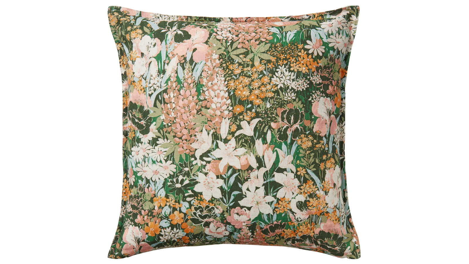 Laura Ashley Everingham Meadow 50x50 Cushion in Green