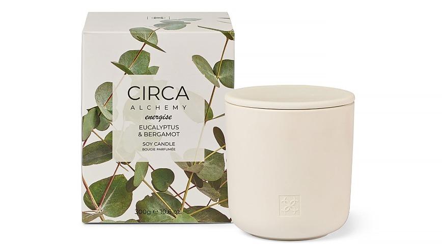 Circa Alchemy Energise Eucalyptus and Bergamot 300g Candle