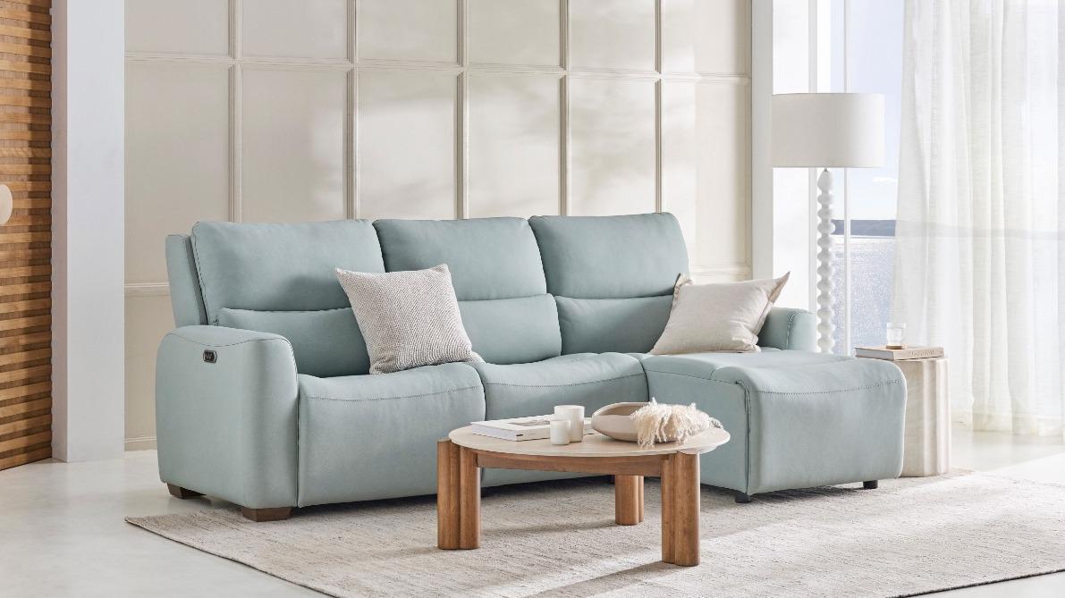 Lauderdale 2-Seater Electric Reclining Lounge with Reclining Chaise