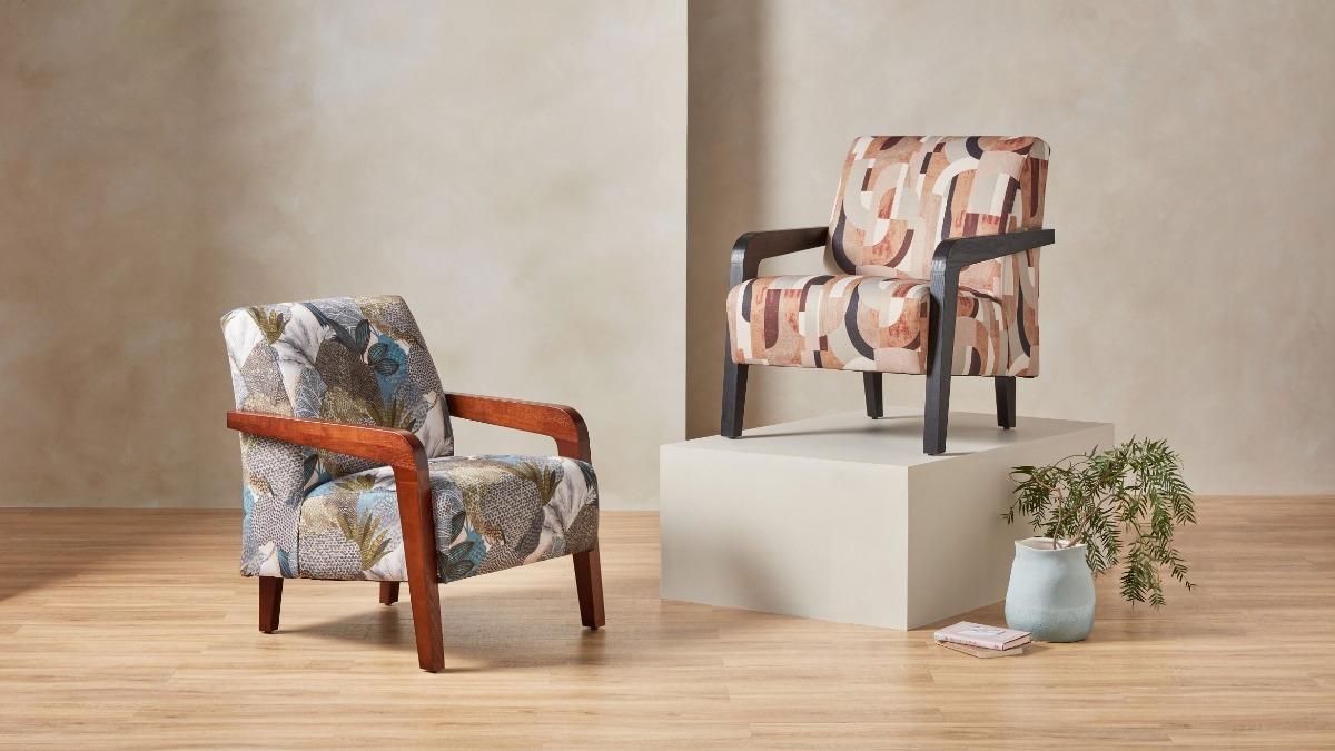 Hugo Fabric Accent Chair