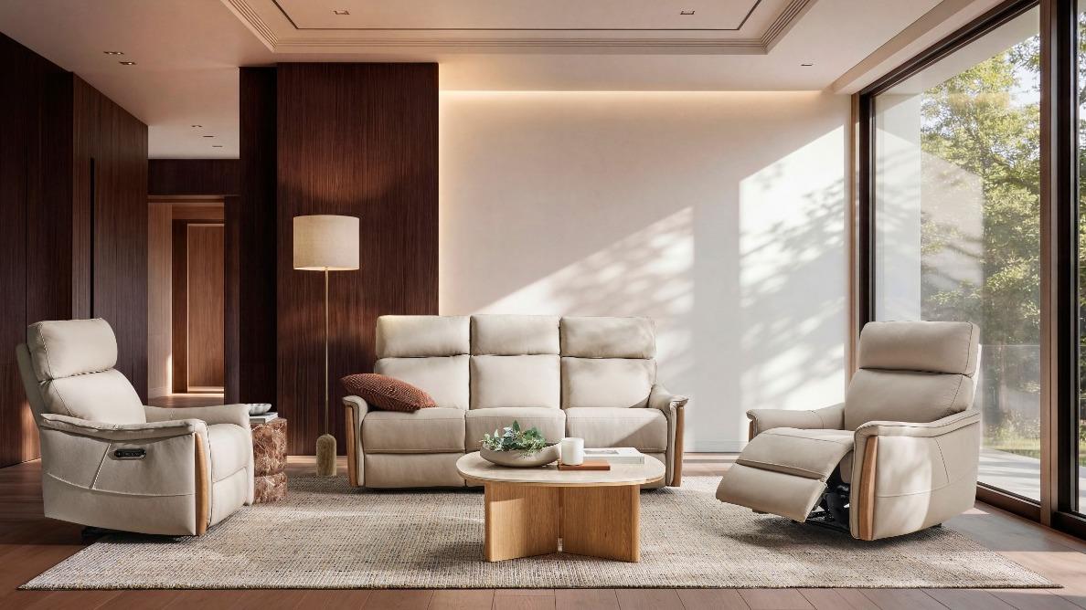 Takhi Lounge with Dual Motor Electric Reclining Actions