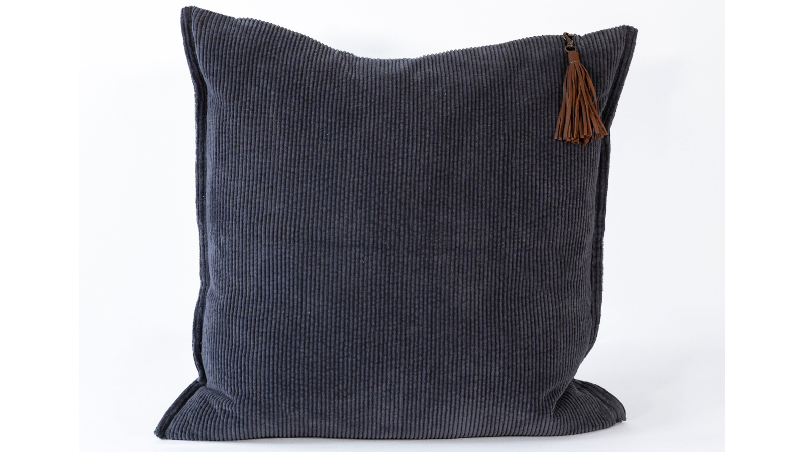 Hudson Cord Cushion in Midnight