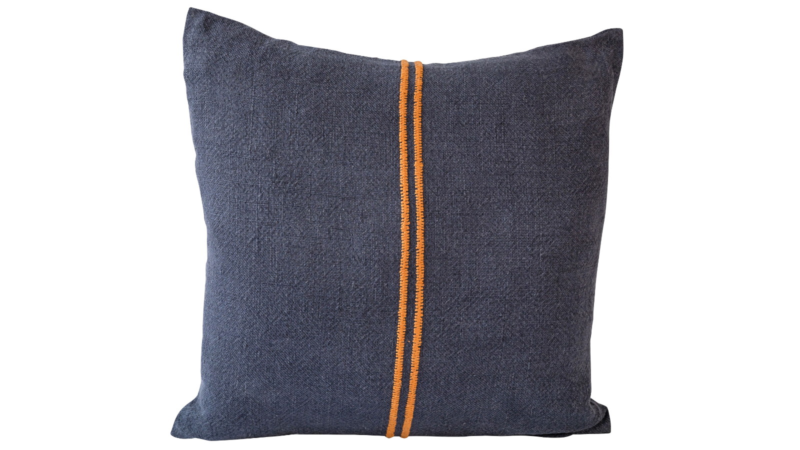Orion Cushion in Midnight/Mustard