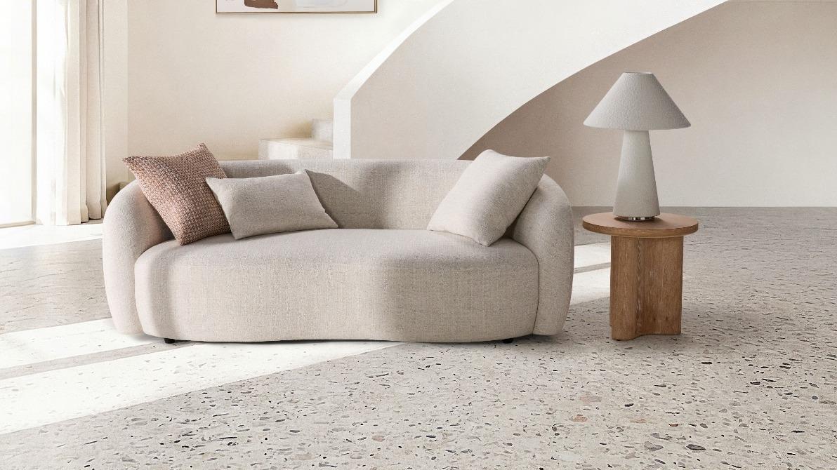 Miranda 2-Seater Fabric Lounge