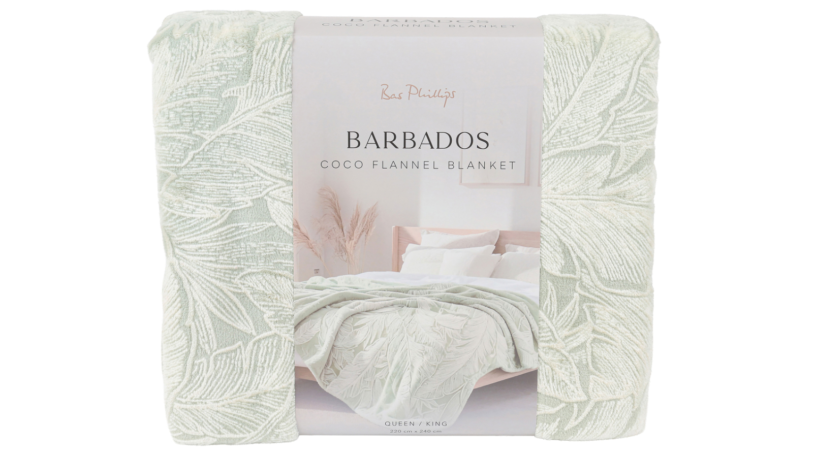 Barbados Blanket Queen/King in Sage