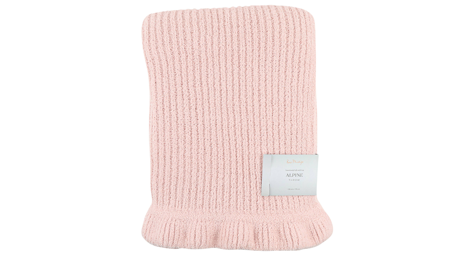 Alpine Throw in Blush