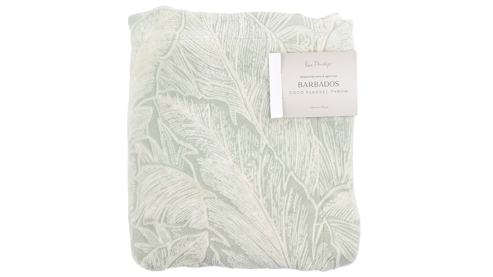 Barbados Throw in Sage