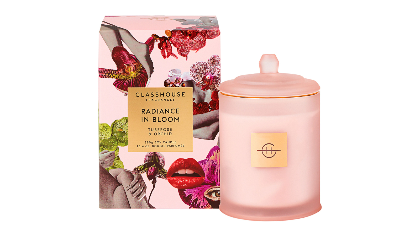 Glasshouse Limited Edition Radiance in Bloom 380g Candle