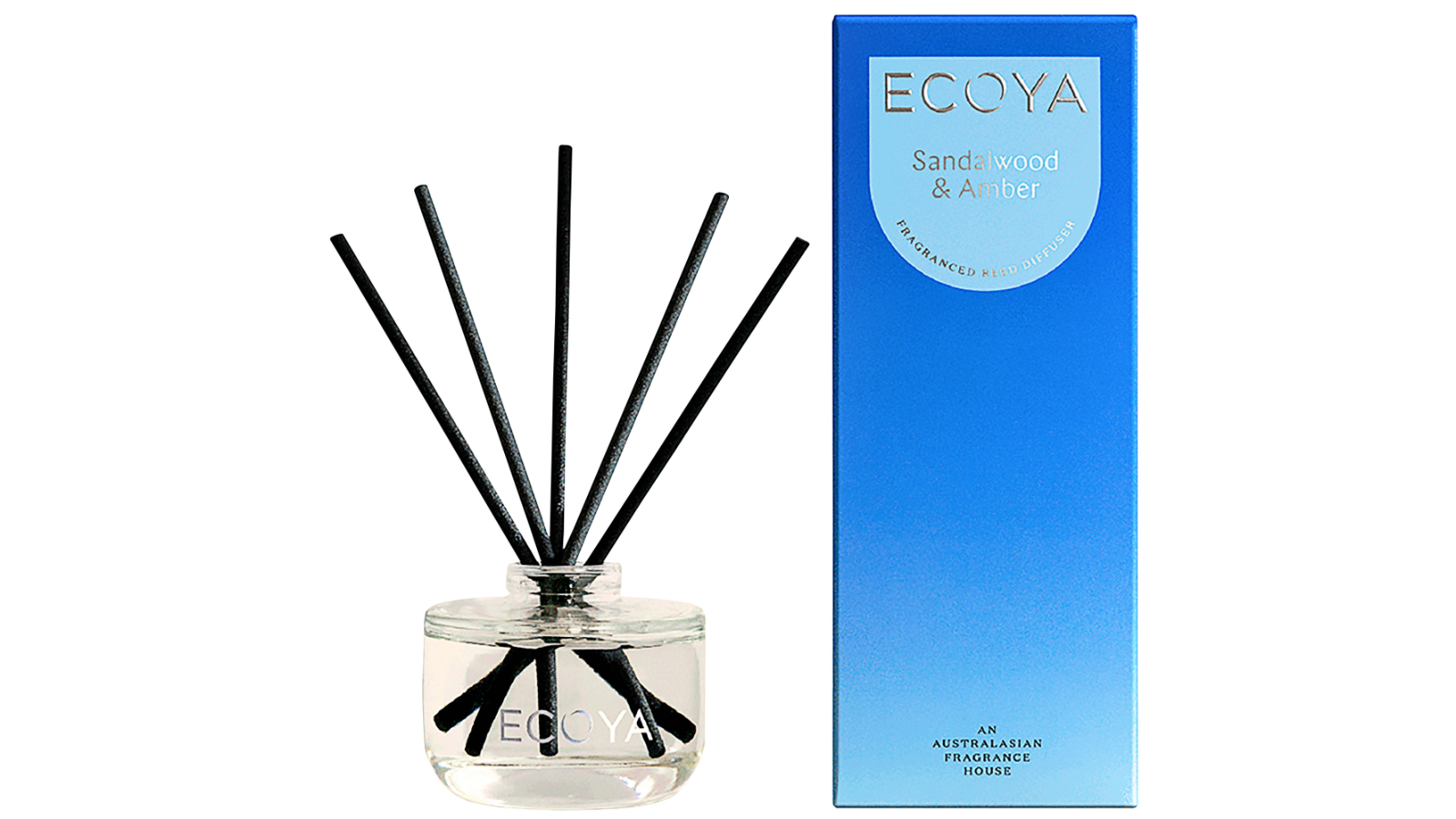 Ecoya Sandalwood & Amber 50ml Mini Diffuser
