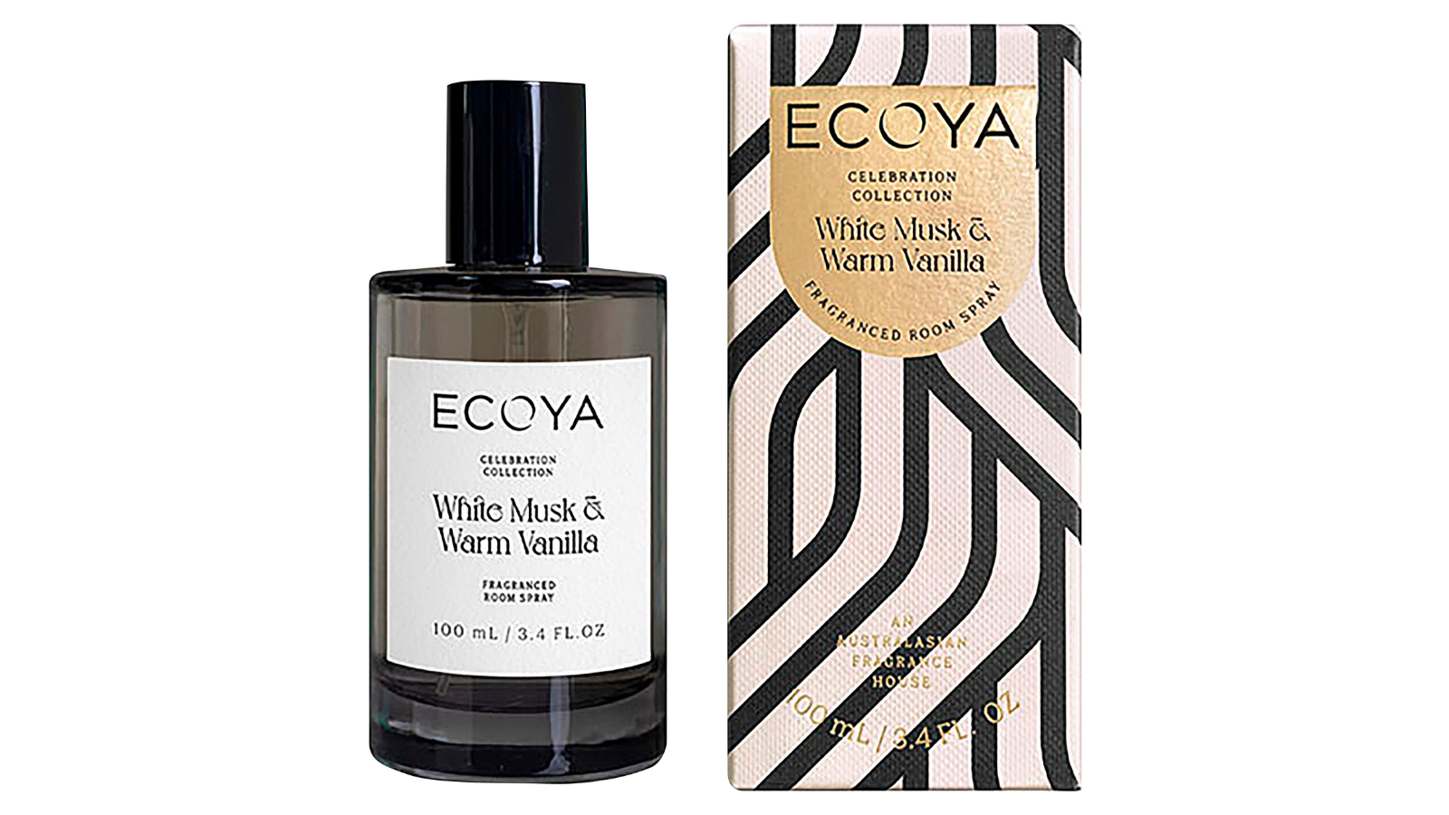 Ecoya Celebration White Musk & Warm Vanilla 100ml Room Spray