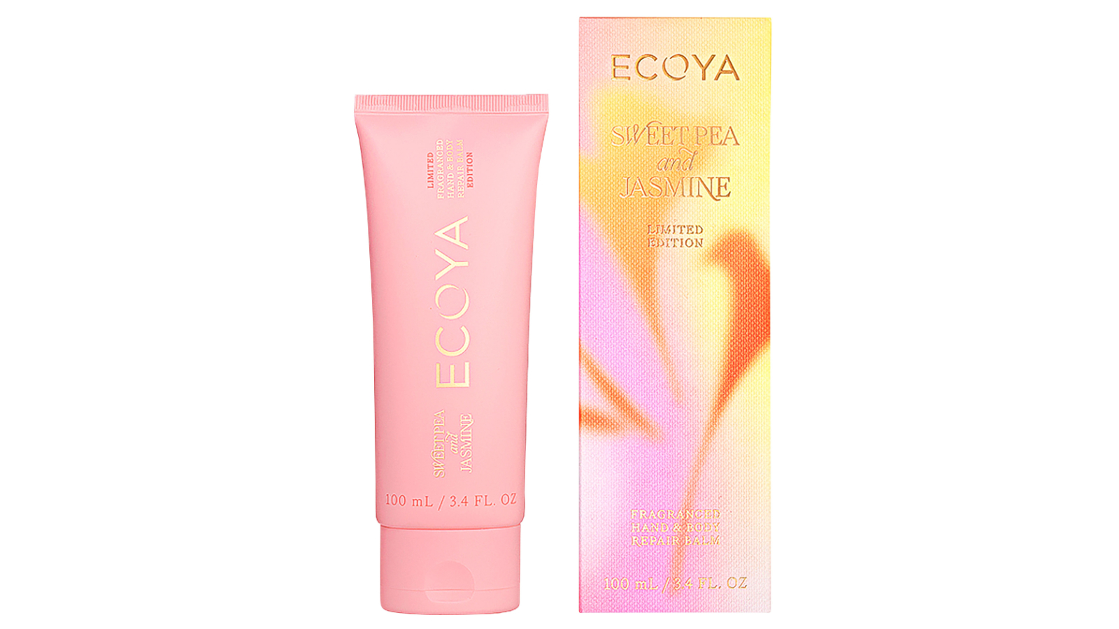 Ecoya Mother's Day Sweet Pea & Jasmine 100ml Hand & Body Balm