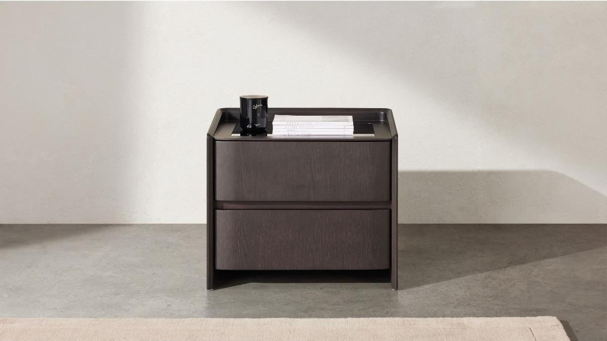 Abode 2-Drawer Bedside Table