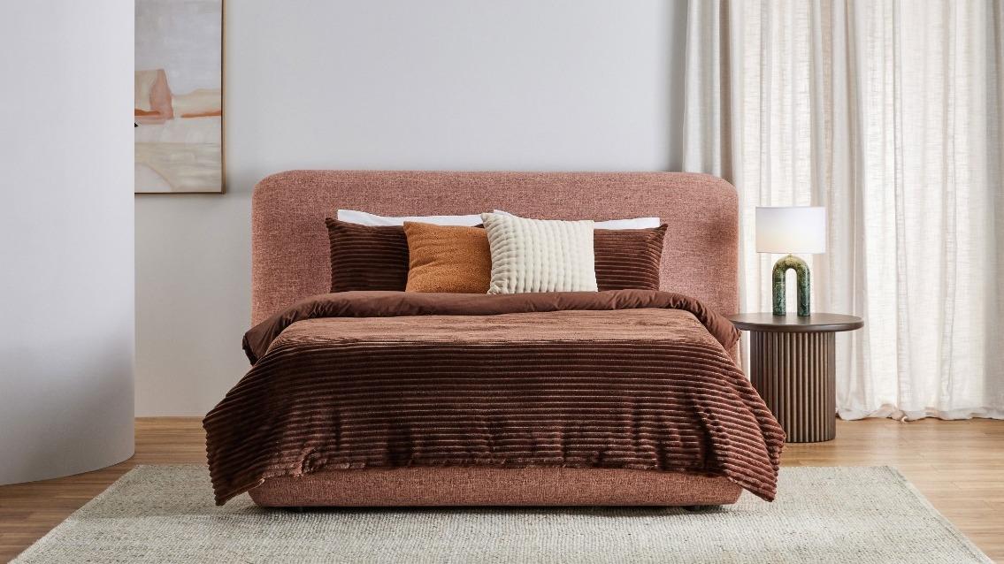 Bambury Channel Chocolate Quilt Cover Set