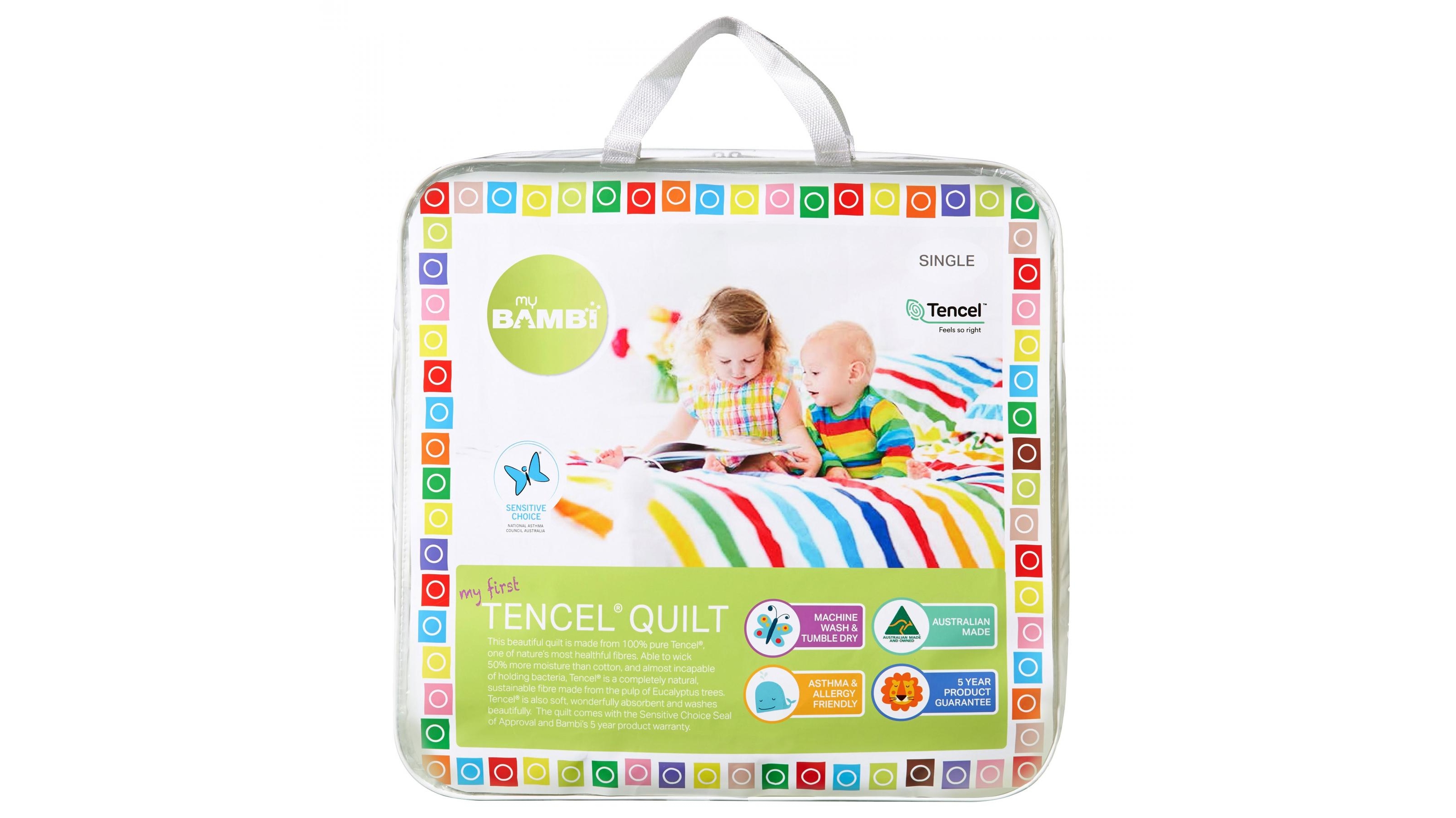 Bambi My First Tencel Single Quilt 