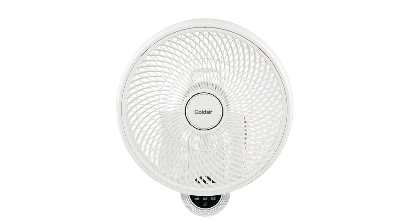 Goldair Wall Mounted Fan Goldair Platinum Smart WiFi 40cm Wall Fan