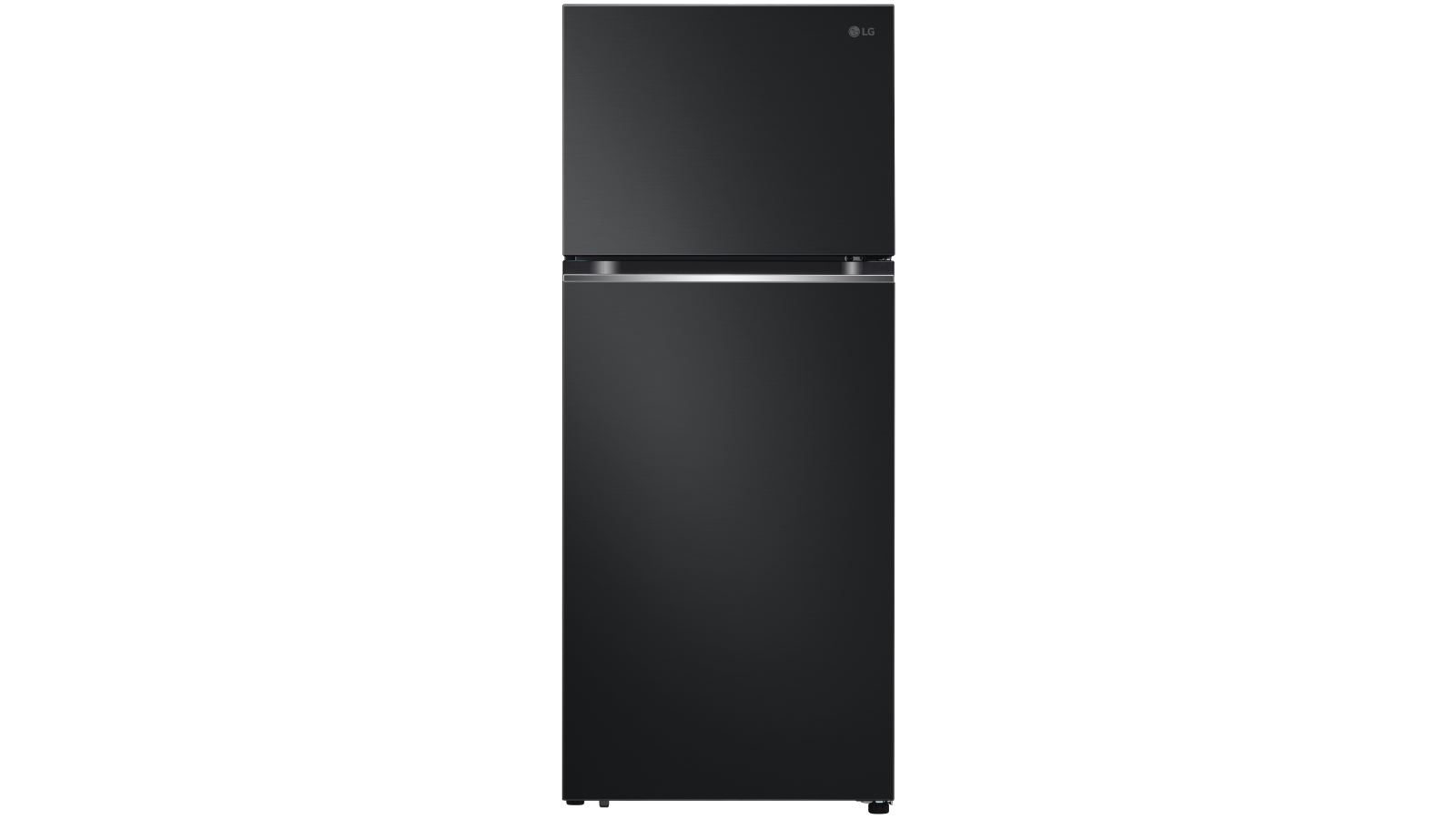 LG 375L Top Mount Fridge with Door Cooling+ - Matte Black