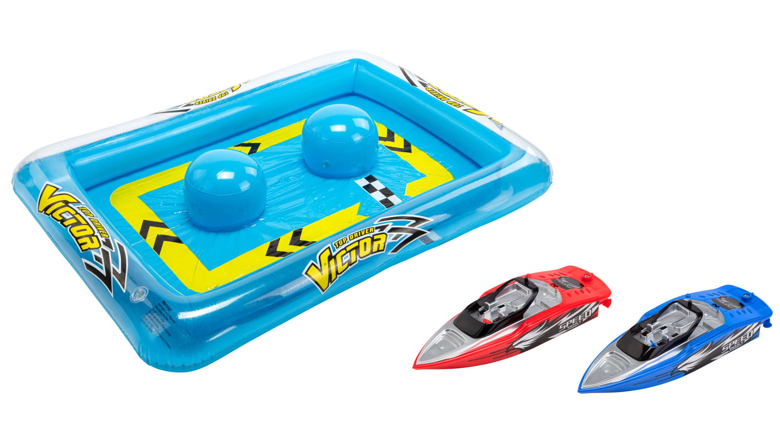 RC Land Twin Pack Boat with Inflatable Pool Domayne