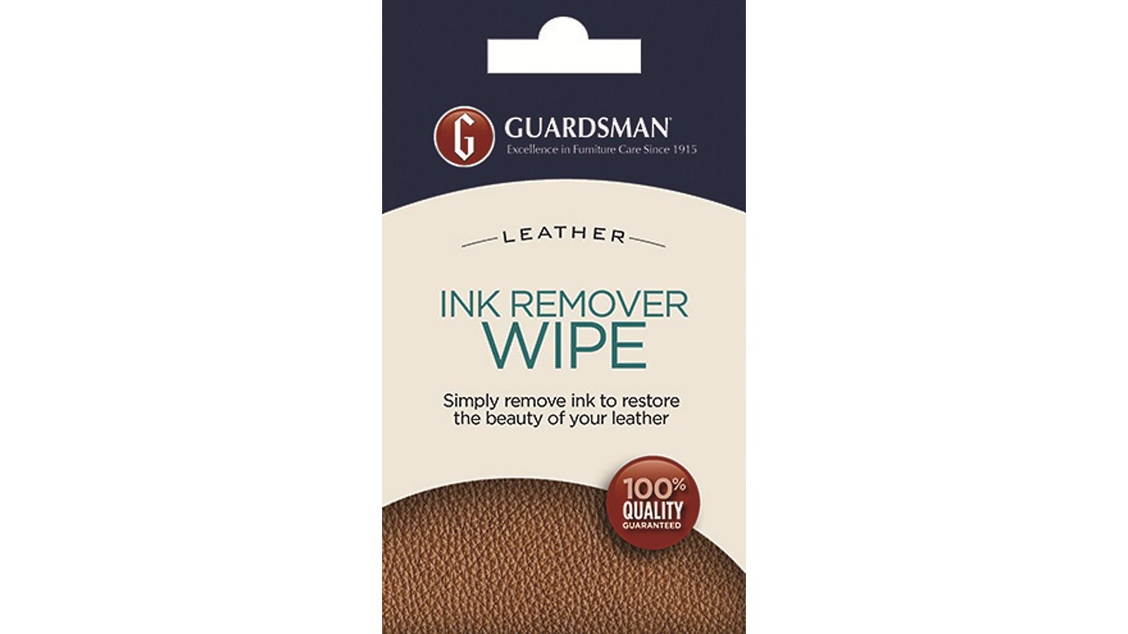 Guardsman Leather Ink Remover Wipe