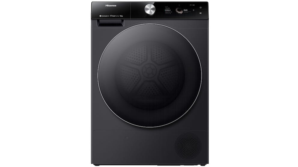 Hisense 10kg Heat Pump Dryer - Charcoal Black