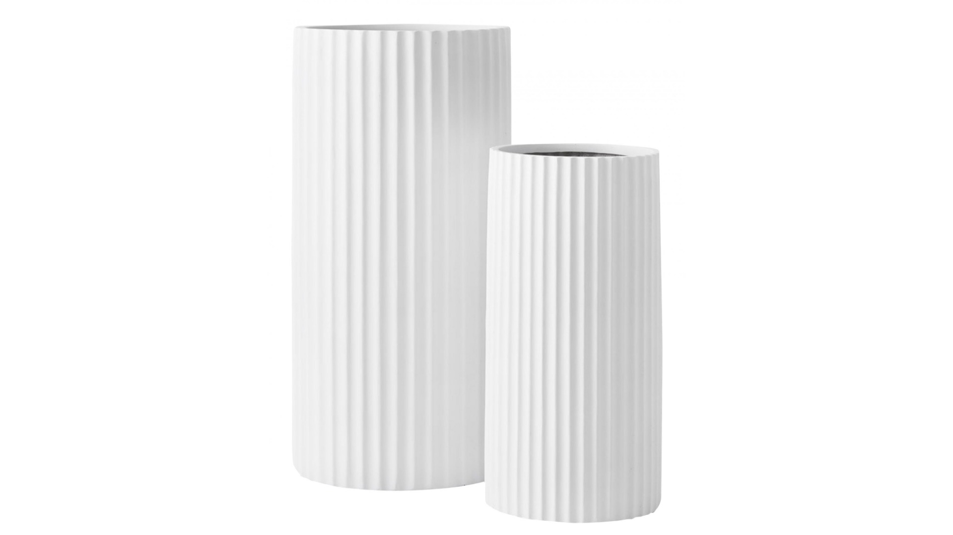 Parko Tall Pot in White