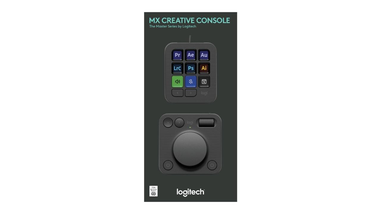 Logitech MX Creative Console - Graphite | Domayne