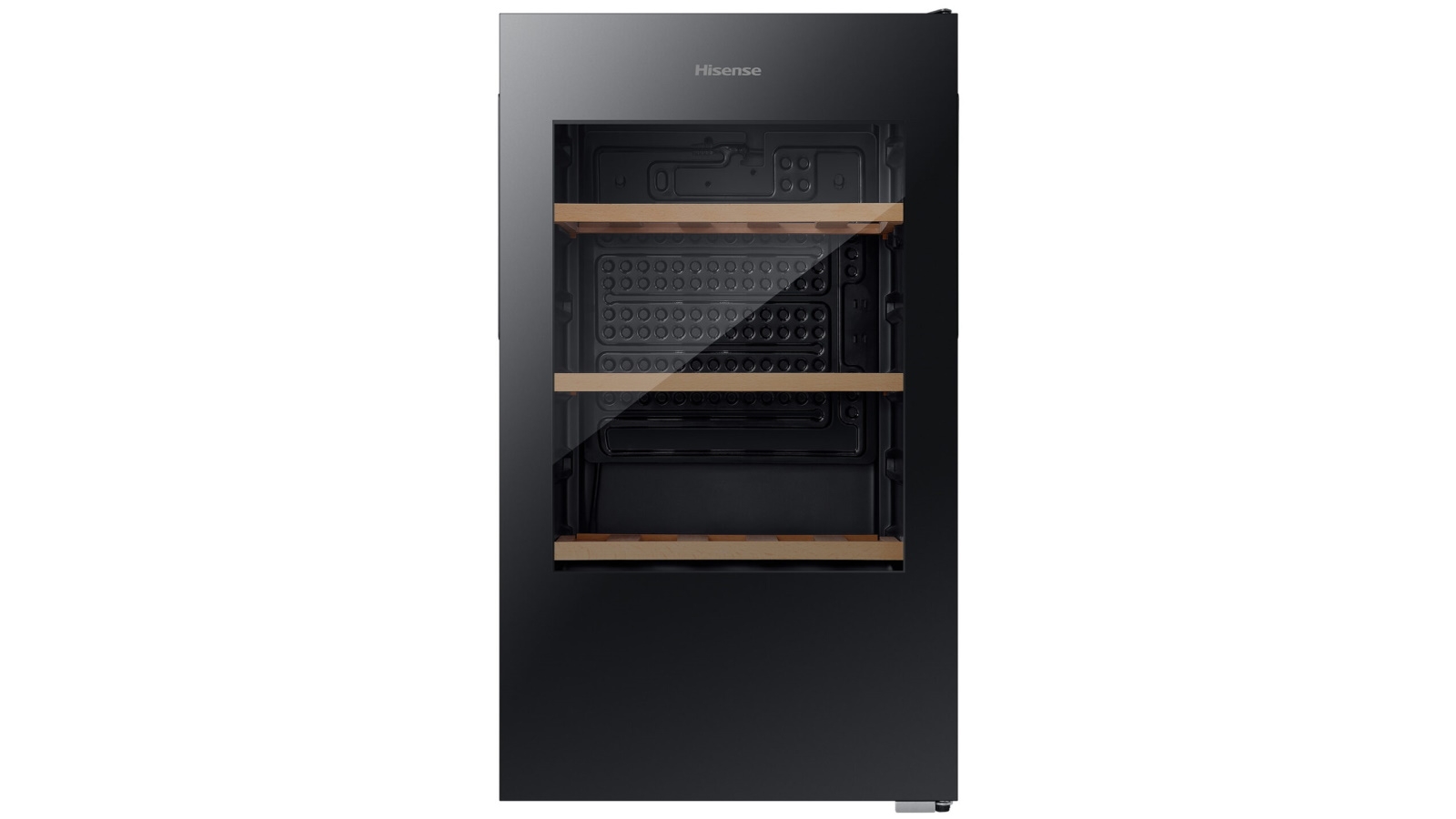 Hisense 30-Bottle Wine Cabinet with Reversible Door - Black